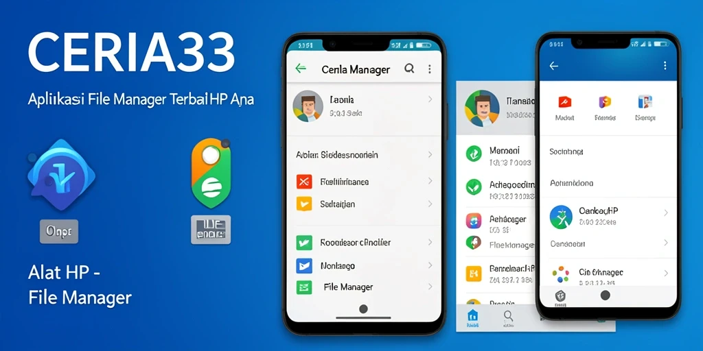 Antarmuka CERIA33 yang user-friendly dan intuitif.