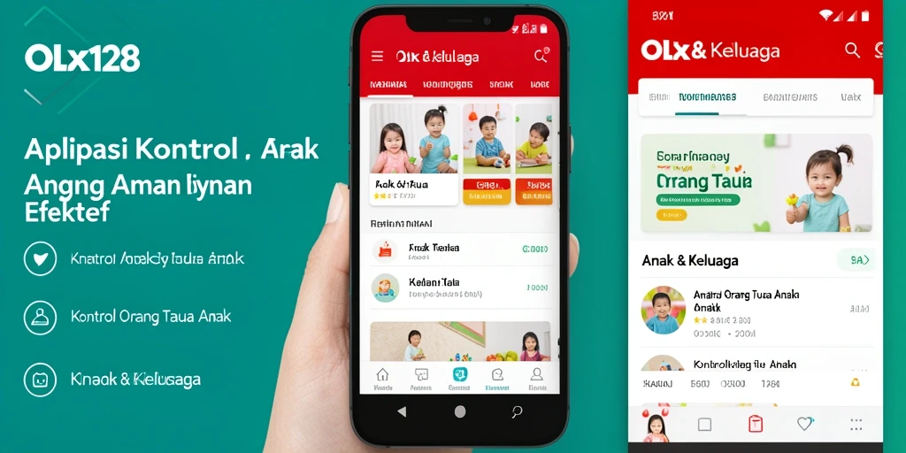 Screenshot antarmuka OLX128 yang menunjukkan fitur Kontrol Orang Tua.