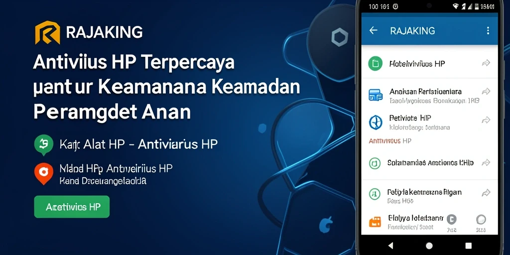 Tampilan antarmuka RAJAKING yang intuitif dan mudah digunakan.