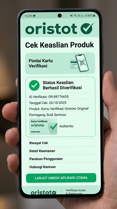 Kanal Resmi Oristoto untuk Pengguna Android